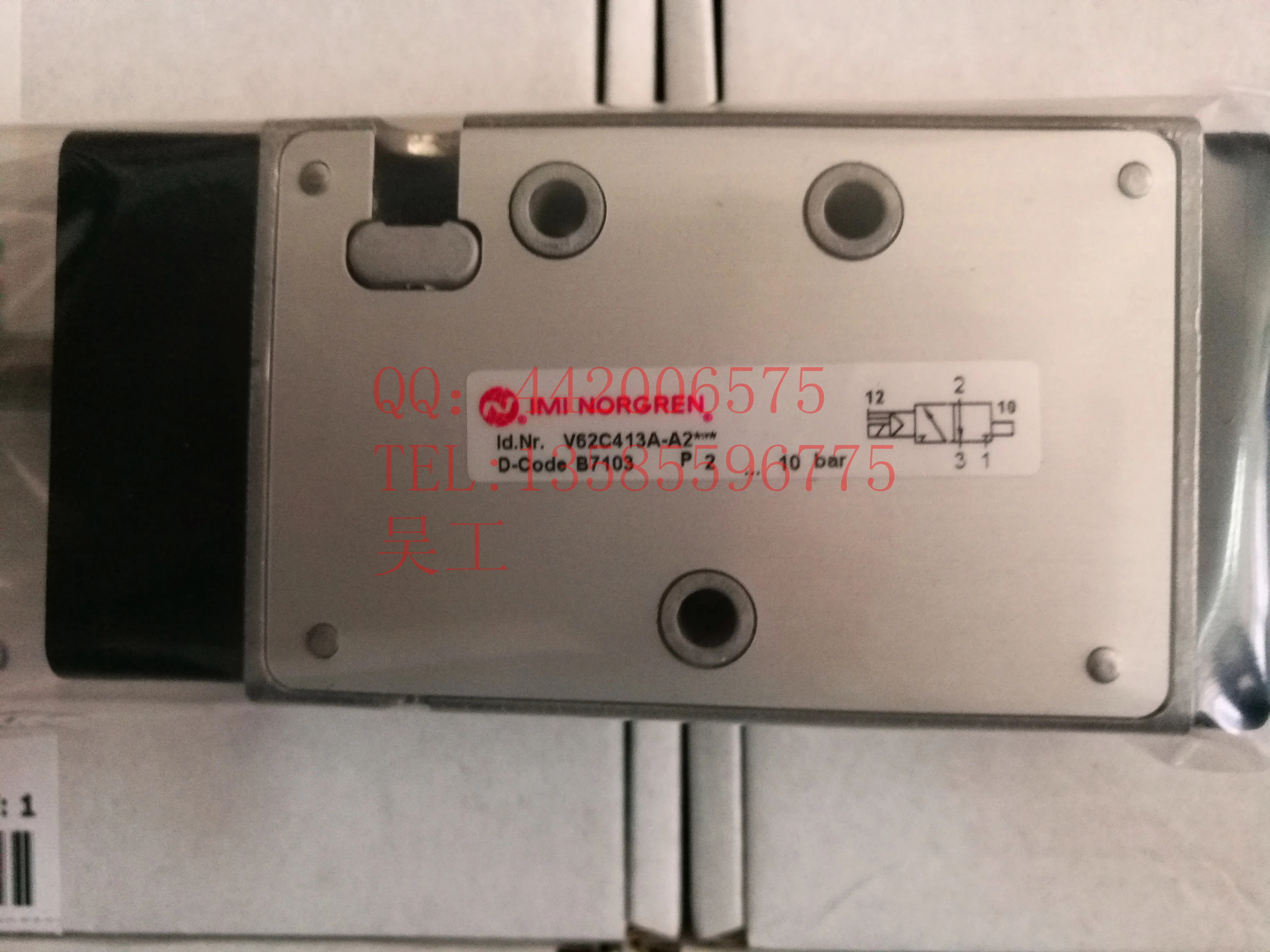 Spot V62C413A-A213J V62C413A-A219J Norgren Solenoid Valve