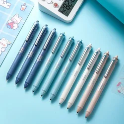 2024 New Press Core Changing Straight Liquid Rollerball Pen Black Needle Tube 0.5 Ball Pen Fast Dry and Smooth Gel Pens Office