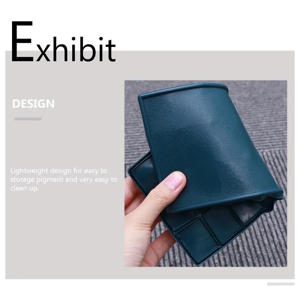 

2Pcs Watercolor Paint Box Thick Durable Plastic Lid Keeps Paint Wet Portable Gouache Acrylic Oil Pigment Container Practical