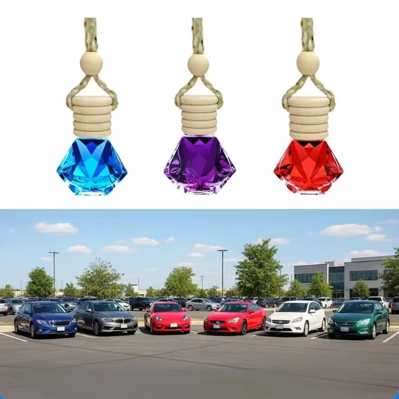 Car Perfume Pendant Include Essential Oil Air Fresheners Universal Car Supplies Novelty Auto Flavoring Car Fragrance Amagi