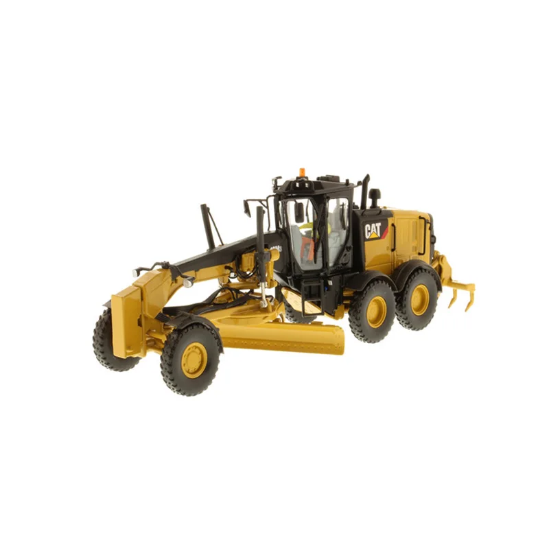 

DM Diecast 1:50 Scale CAT 12M3 Self-propelled Motor Grader Construction Vehicle Forklift Model Collection Souvenir 85519