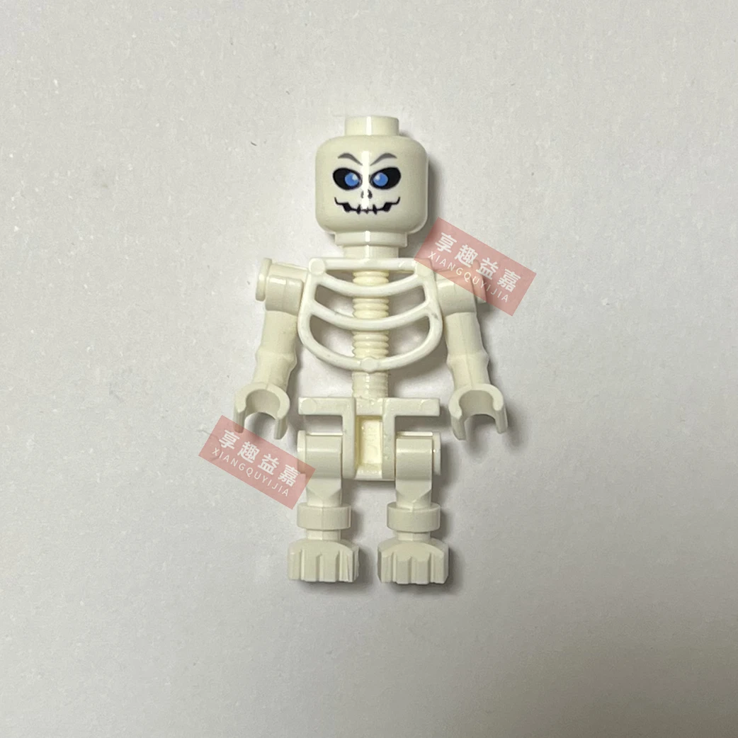 MOC Skeleton undead Building Block figures Accessories Enlighten block bricks,Compatible With Assembles Particles Series DIY 4