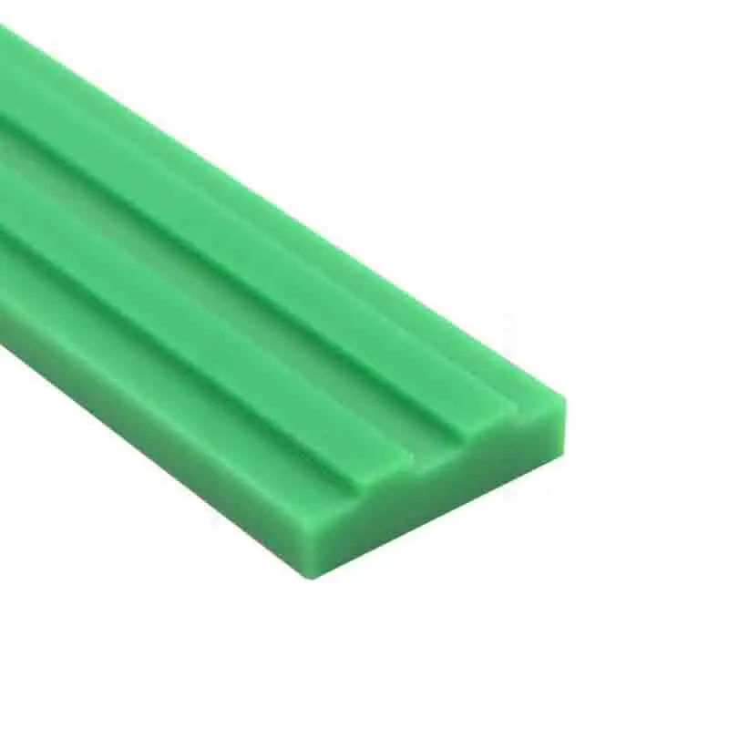 1 Meter T-shaped Double-Row PE Plastic Chain Guide Strip Wear-Resistant Rail for Industrial Use Compatible with 06B 08B 10A