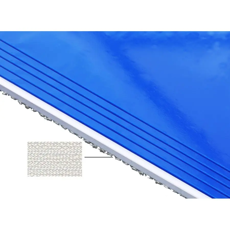 

Sticky Mats with NonSlip Base 24 x 36, Blue 5 Pads 150 Layers Total Heavy Duty 50Micron Tacky Floor Mat for Cleanroom, Construct