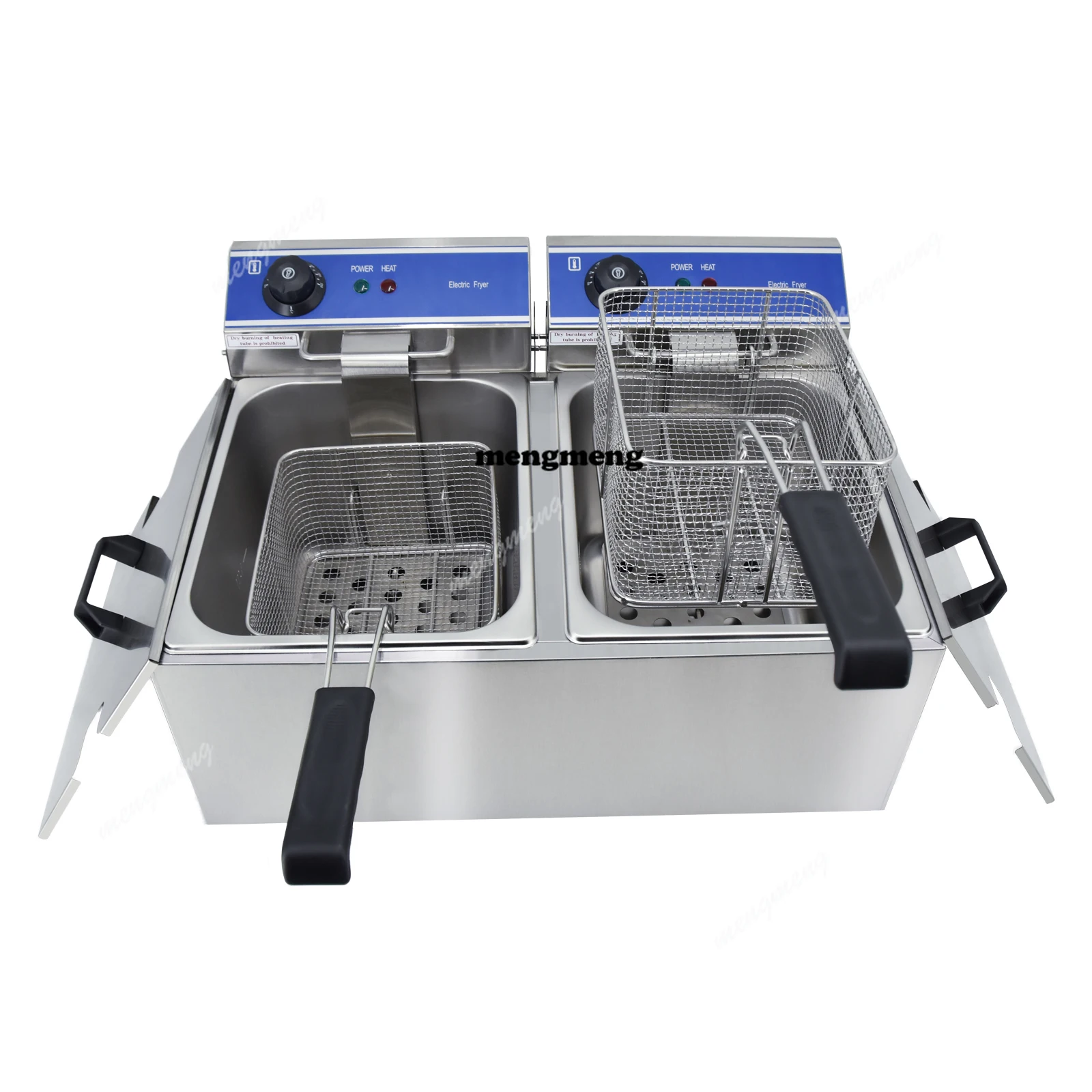 

Hot New Electric Industrial Fryer 16L Electric Deep Fryer Stainless Steel For Chips Chicken