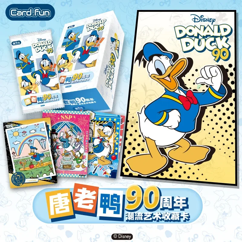 10 confezioni CARDFUN Donald Duck 90th Anniversary carte collezionabili da collezione TCG CCG carte da collezione regalo di compleanno