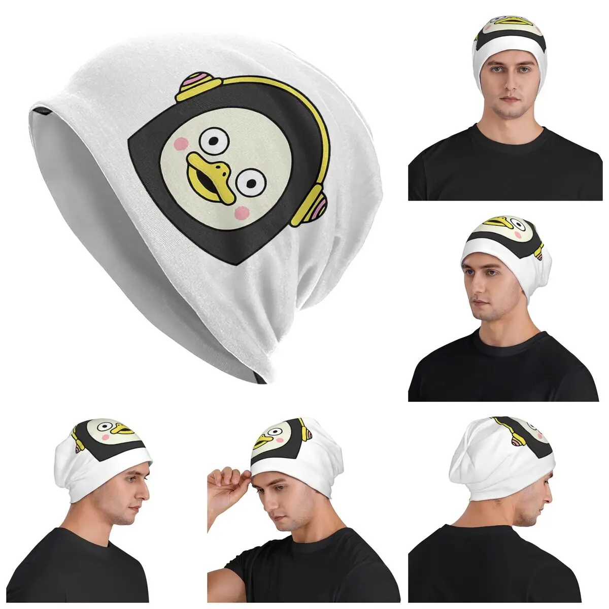 

Pengsoo (face) Classic Warm Knitted Cap Fashion Bonnet Hat Autumn Winter Outdoor Beanies Hats for Unisex Adult