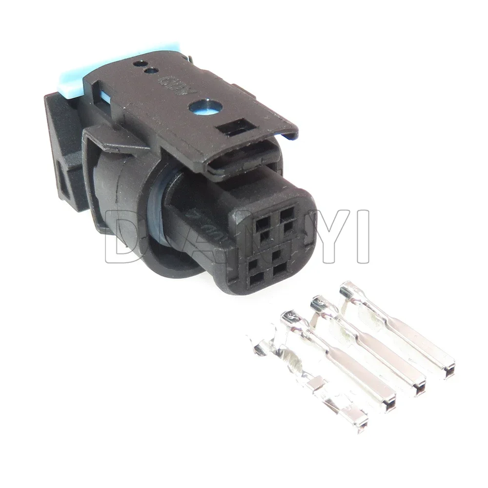 1 Set 4 Way Miniature Connector 1718109-1 3C0973704 3C0 973 704 AC Assembly Car External Handle Inductor Doorknob Cable Socket