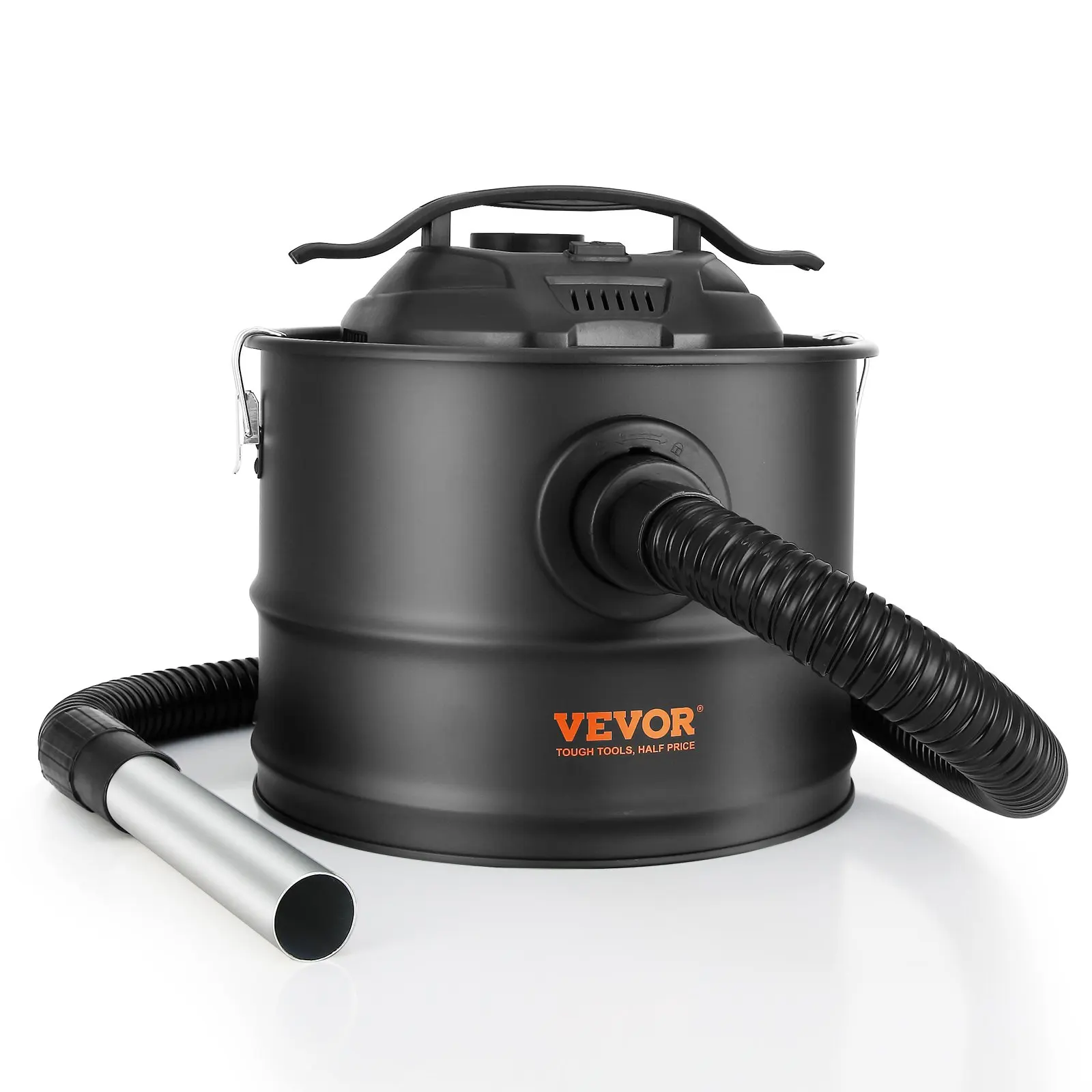 Ash Vacuum Cleaner 1200W Powerful Suction, Ash Vac Collector for Fireplaces, Log Burner, Grills, Pellet Stoves, Wood Stove