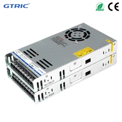 GTRIC SMPS Switching Power Supply 350W 400W 500W 600W DC 12V 24V 36V 48V 12.5A 13.8A 40A Adapter for LED Light Strip 3D printer