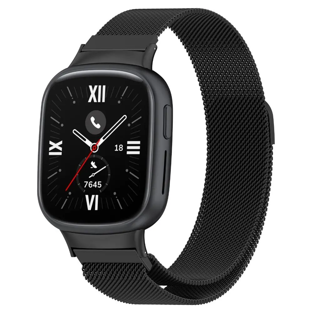 Substituição pulseira de metal para relógio inteligente, Milanese pulseira acessórios, pulseira cinto para Honor Watch 4, novo