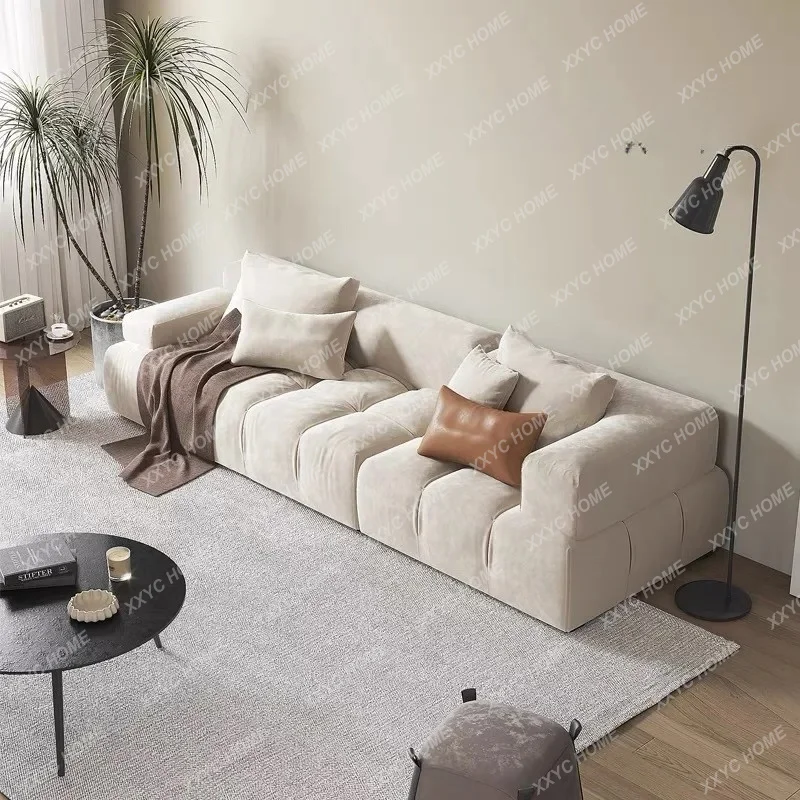 A Wabi Sansan Leave-in Technology Cloth Size Apartment Nordic Modern Simple Color Matching Creative Combination Square Fabric