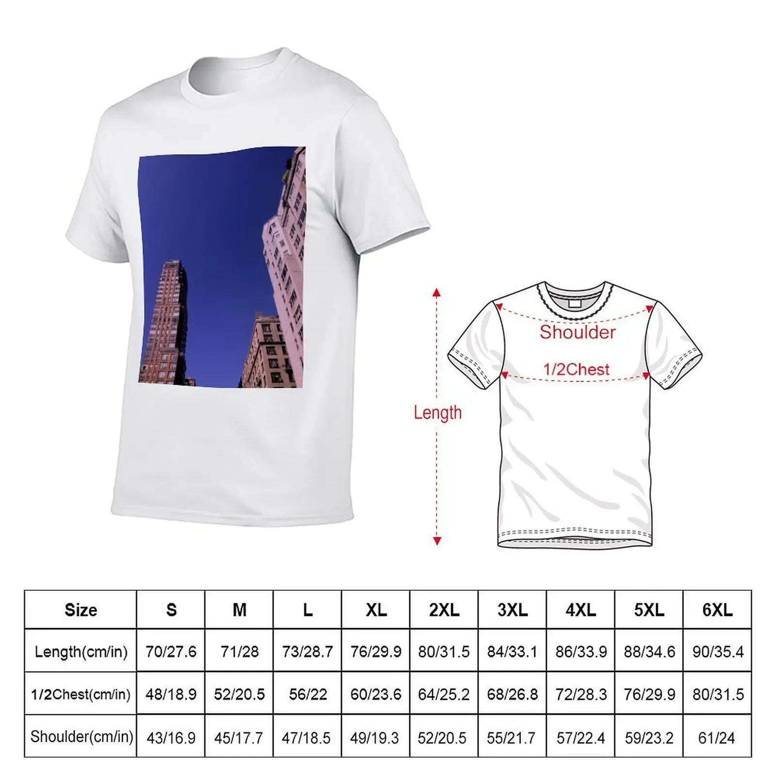 Skyscrapers in the Upper East Side, NY T-Shirt aesthetic clothes summer top luxury designer anime shirts men