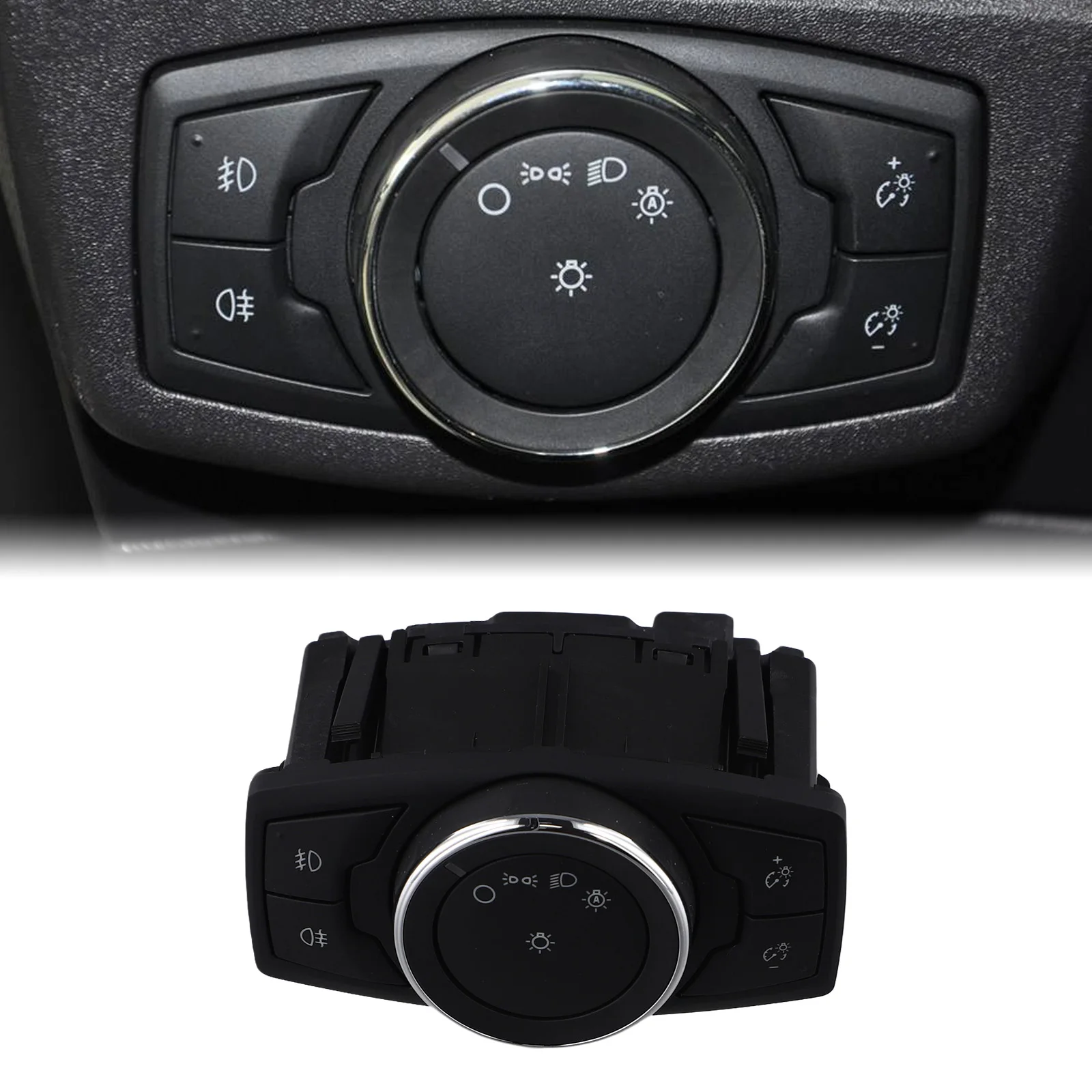 

For Ford For Mondeo 2014 2019 Headlight Fog Light Control Switch DG9T13D061FEW OEM Spec Replacement Part for Automotive Use