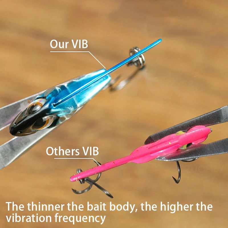 2.5 جرام 3.5 جرام 5 جرام 7 جرام 10 جرام VIB الصيد إغراء الصب الصيد المعادن تهزهز الطعوم ثلاثية الأبعاد الليزر سوبر رقيقة شفرة الاهتزاز السحر ل باس جثم #4