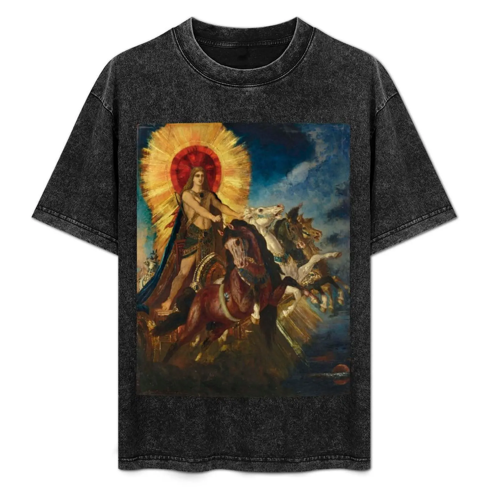 

Gustave Moreau Le char d'Apollon ou Phébus-Apollon T-Shirt Breathable Travel T-Shirt