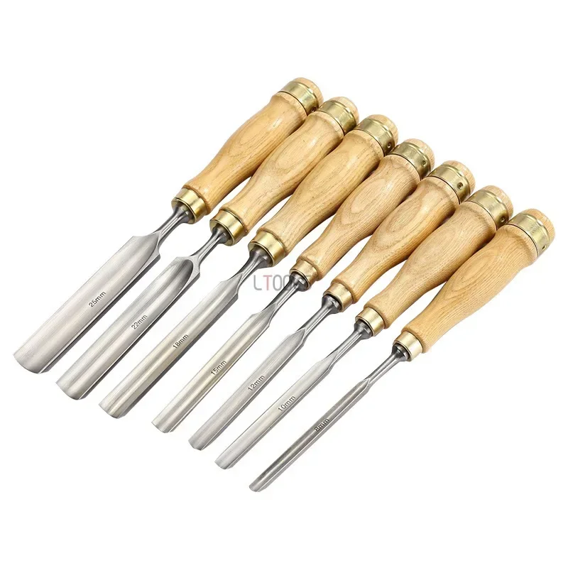 Imagem -06 - Semi Circular Cinzel Hand Tool para Carpinteiro Adequado para pá Escultura Cinzelamento Reparação Fabricação de Móveis Ferramentas para Carpintaria