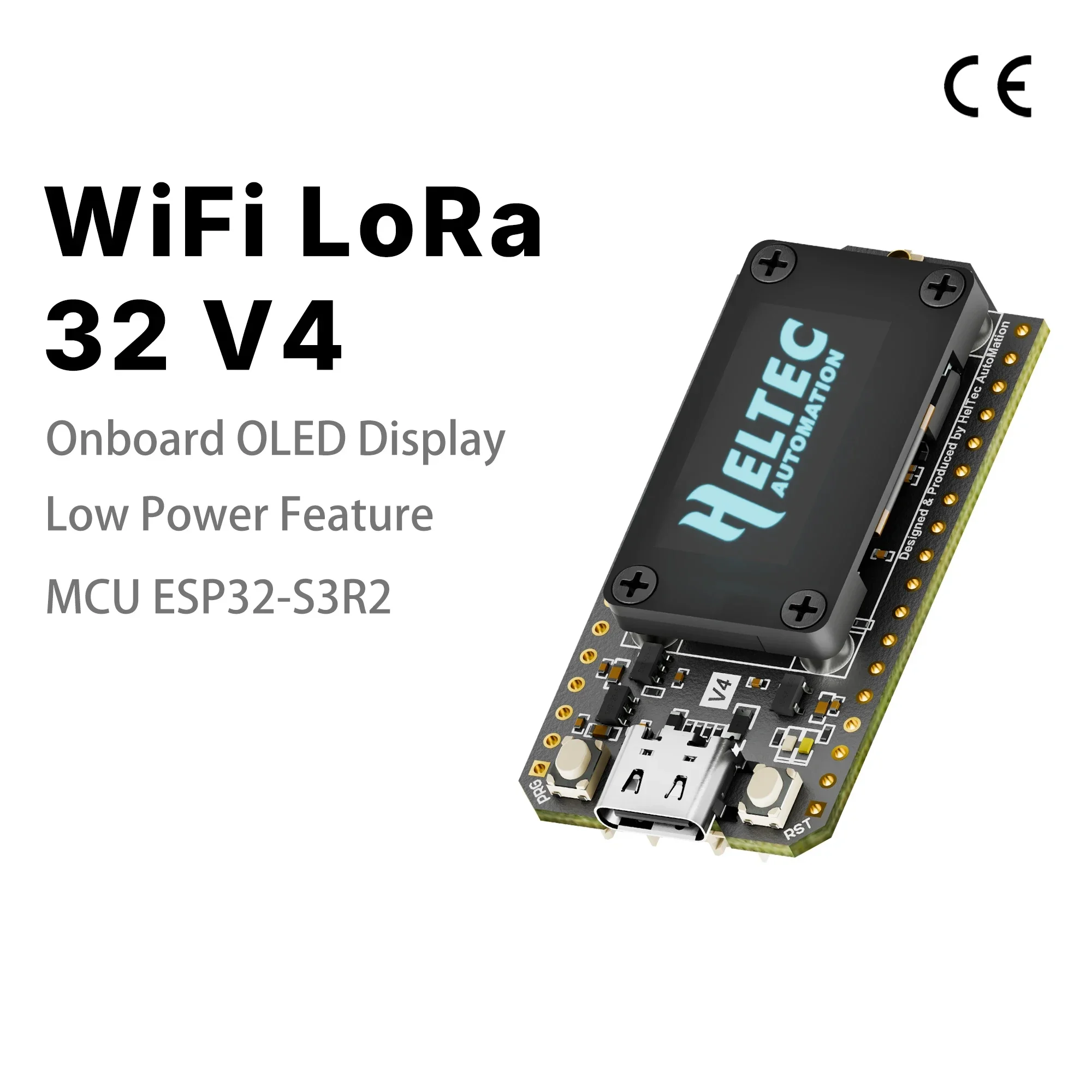  New Heltec LoRa 32 V4 Meshtastic GPS ESP32 SX1262 0.96inch OLED Solar Powered Dev-Board Mesh Network WiFi LoRa BLE Low Power