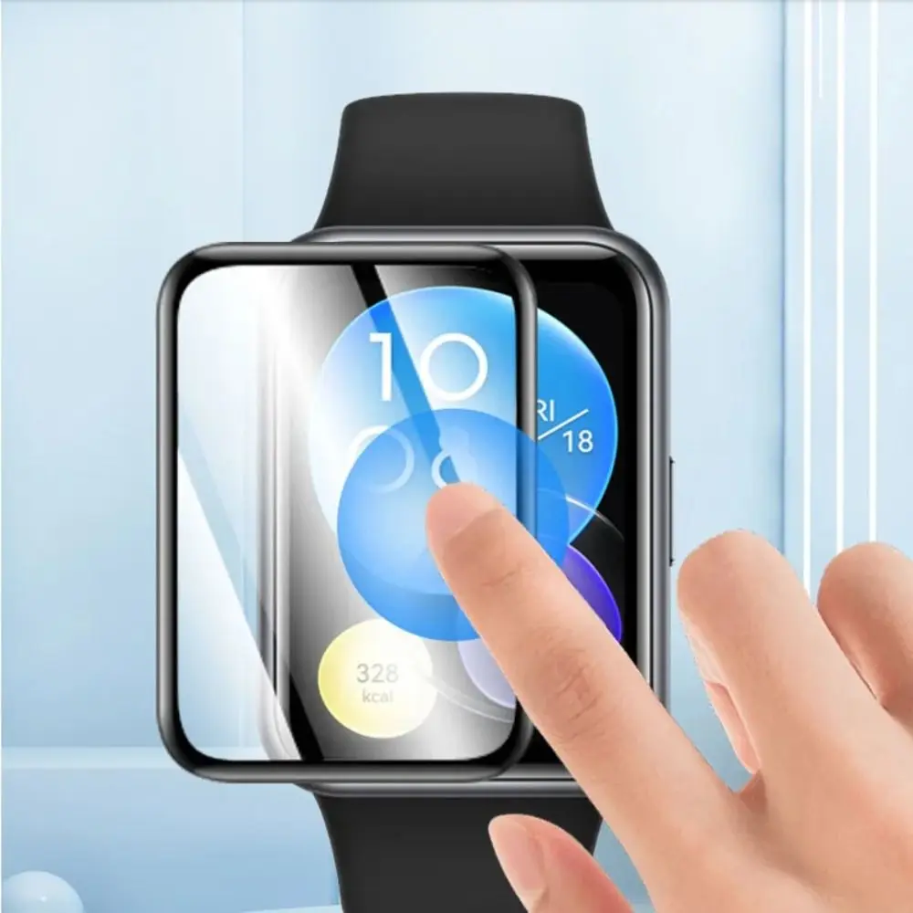 2Pcs 3D Protective Film For Samsung Galaxy Fit 3 3D Curved Edge HD Full Cover Screen Protector