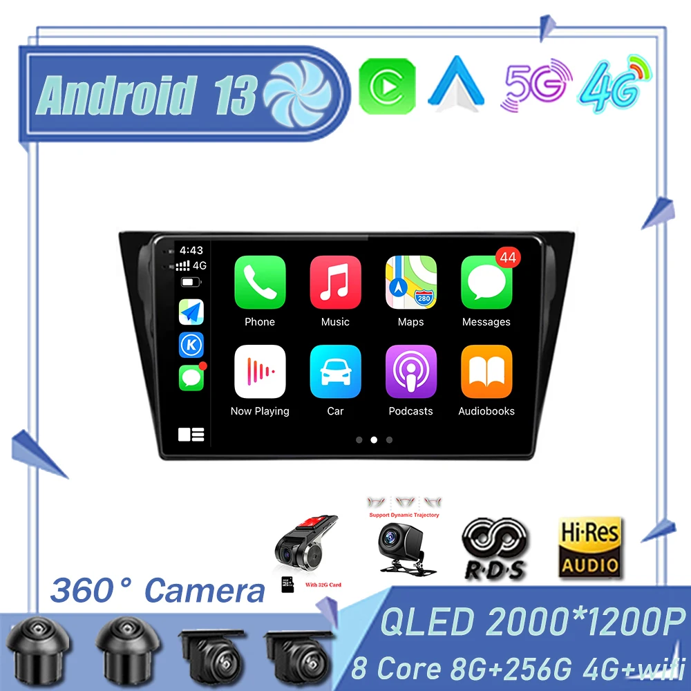 

Автомобильная Мультимедийная система, автомагнитола на Android 13, с GPS, 4G, BT, для VW / Volkswagen/Bora, 10,1, 2016, 2017, 2018