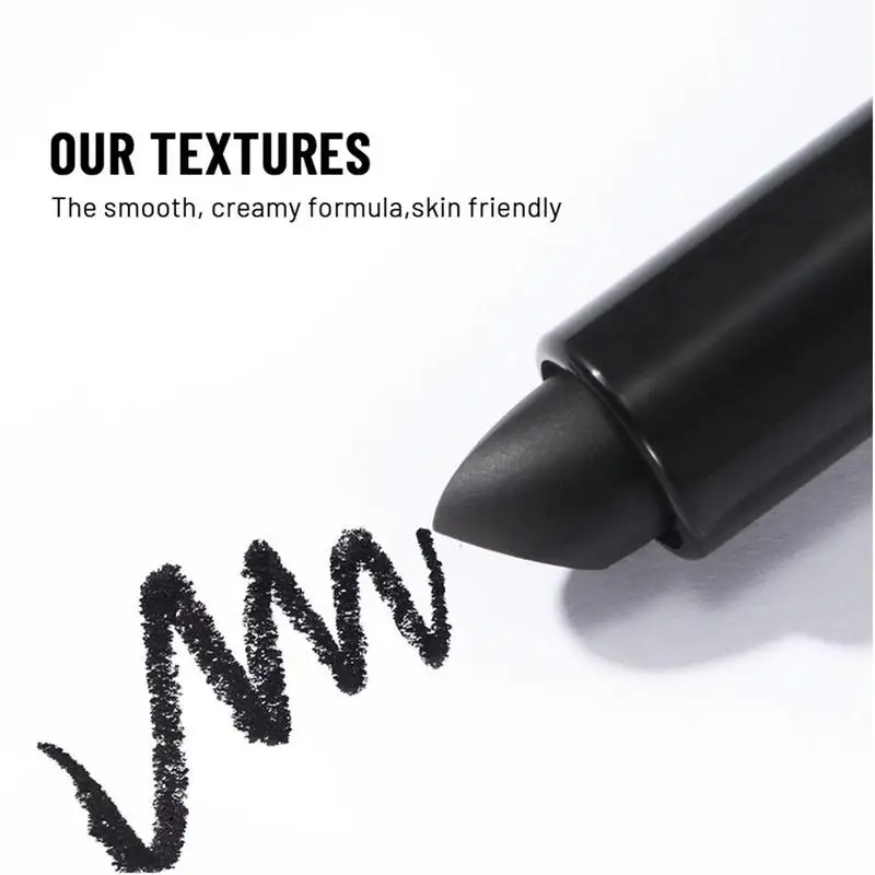 Black Matte ลิปสติก Black Lip Stain ฮาโลวีนสีดําครีม Dark Paint Stick Smudge Proof ลิปสติก Matte ลิปสติก