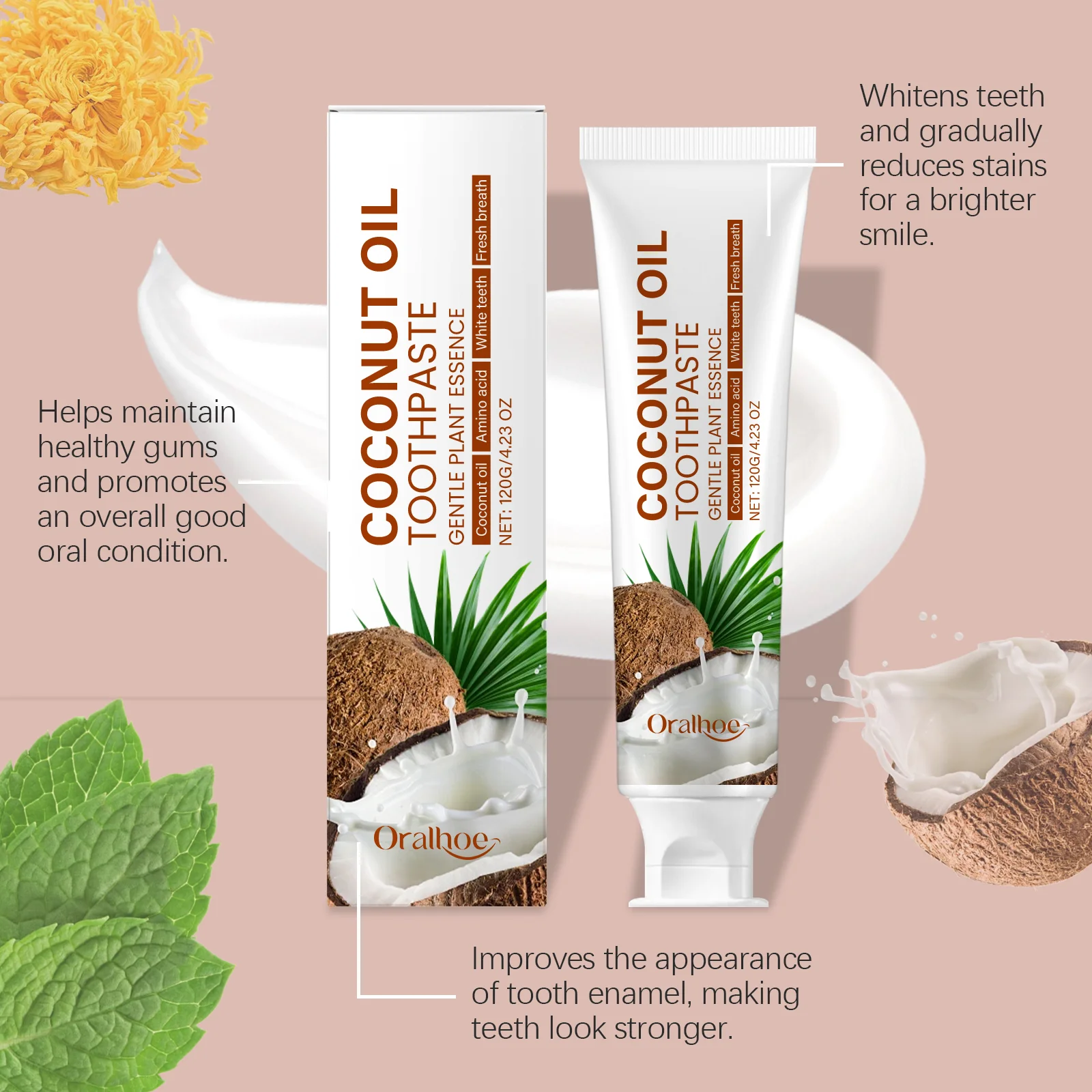 Olio di cocco Dentifricio Sbia - Teeth Whitening Oil Pulling recensione e prezzo