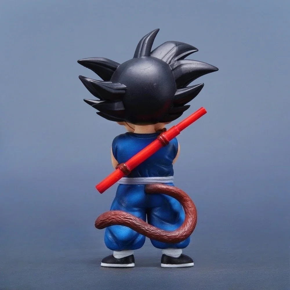 Figura de Dragon Ball de Anime de 14cm/5,51 pulgadas, figuras de acción de Goku infantil, estatua de Pvc, adornos de escritorio, colección, modelo de juguetes, regalos