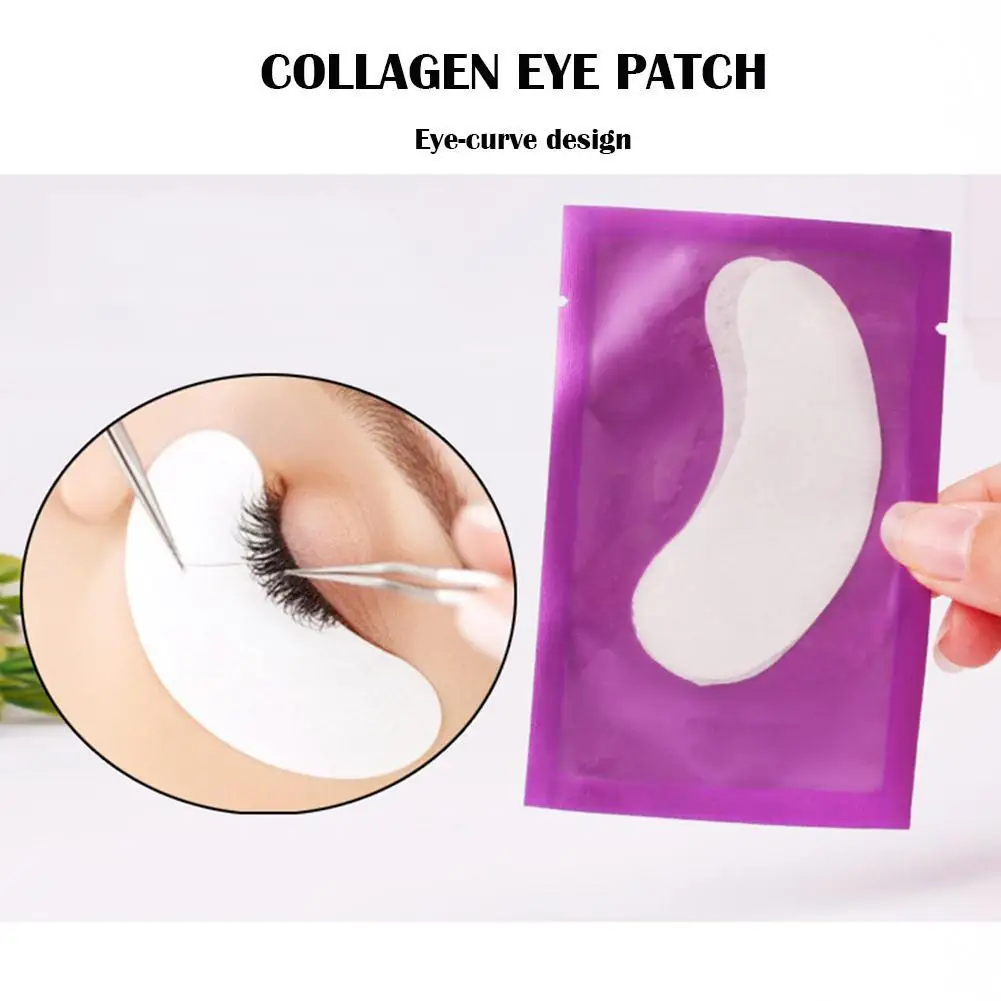 Almohadilla de Gel para pestañas, parches para colocar debajo de los ojos, pegatina de papel para extensión de pestañas, aplicación de herramientas de maquillaje, 20 pares