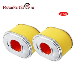 Air Filter for Honda GX120 GX100 GX110 GX140 GX160 GX200 5.5HP 6.5HP Engine 17210-ZE1-505 17210-ZE1-517 17210-ZE1-822, Pack of 2