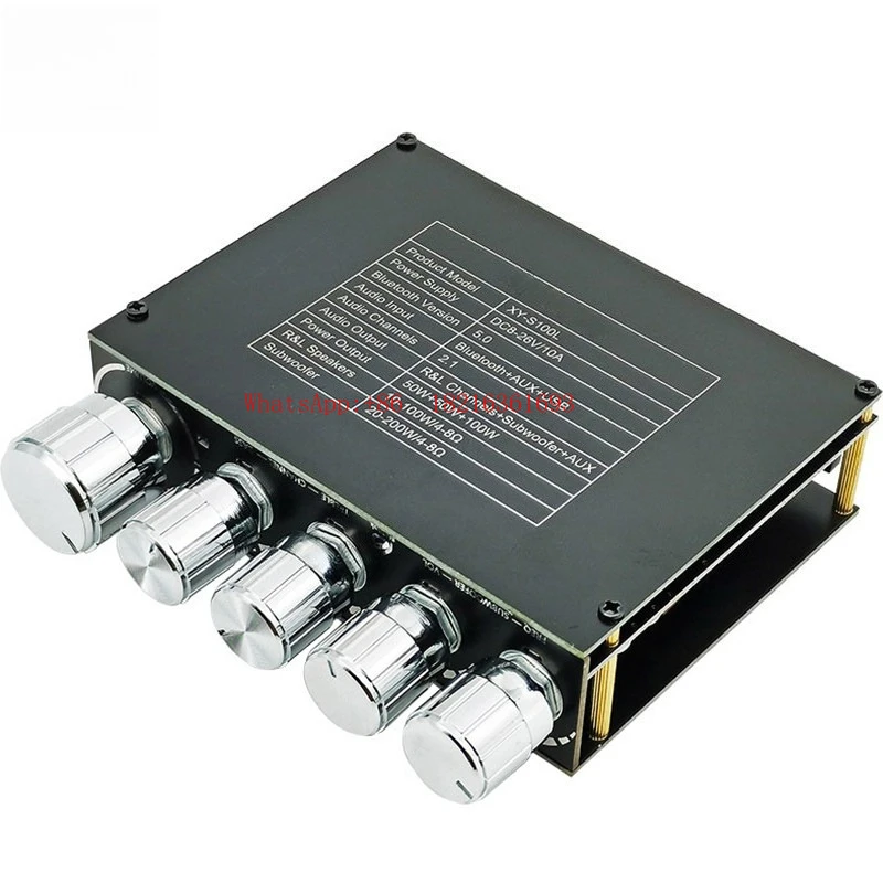 Bluetooth 5.0 Digital Board, 2.1-channel Subwoofer, USB Sound Card Audio Module