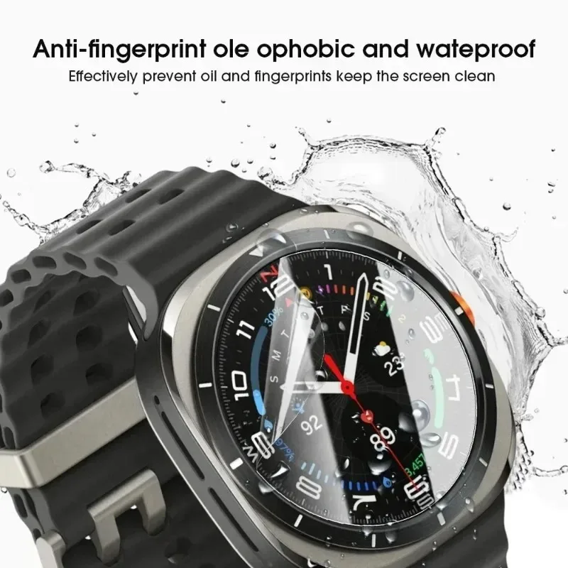 Soft Hydrogel Film Protective Cover for Samsung Galaxy Watch 7 40mm 44mm Watch7 Ultra 47mm Smartwatch Screen Protector Not Glass