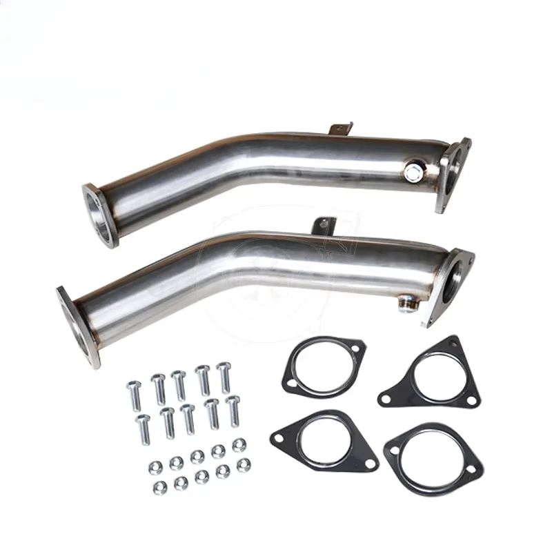 Exhaust Downpipe for Infiniti Q50 Q60 2016-2020 3.0T Without Muffler AWD RWD 3inch