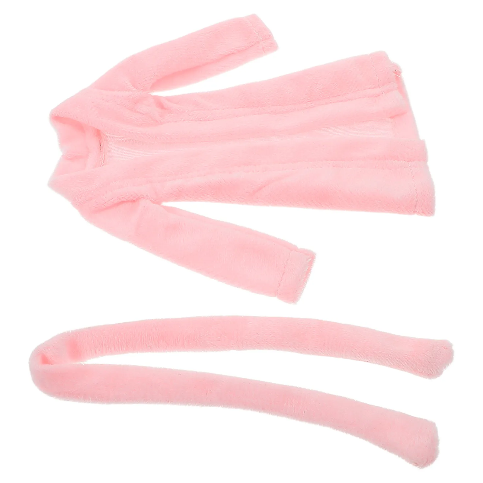 

Мини-халат для переодевания из мягкой ткани, с тщательной строчкой, универсальный миниатюрный аксессуар, мини-халат для переодевания