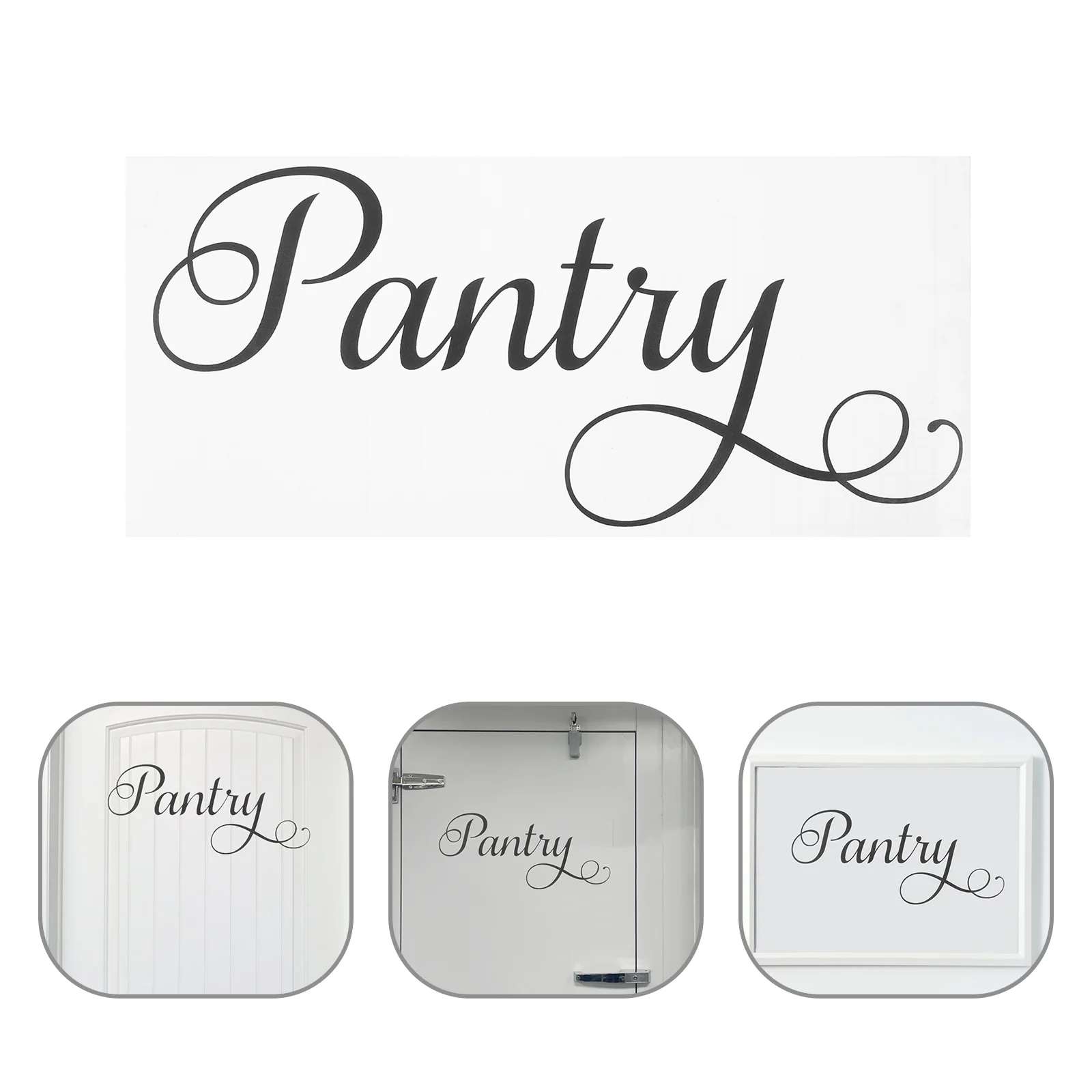 

Pantry Room Wall Sticker Vintage Style Wall Decal Removable Pantry Wall Sticker pantry sticker for door