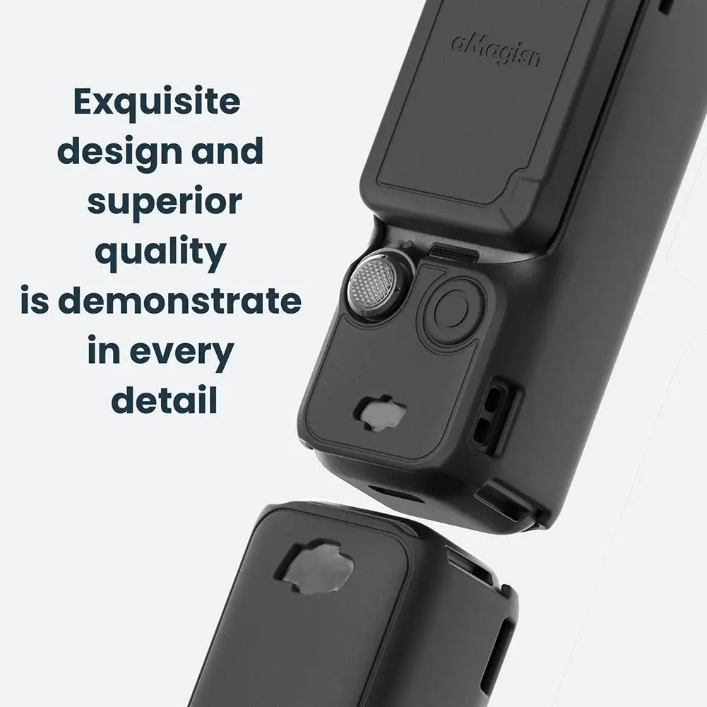 Silicone Protective Case Cover for dji Osmo Pocket 3 Accessories 2024 Scratch-Resistant Protective Sleeve Falling Protecto