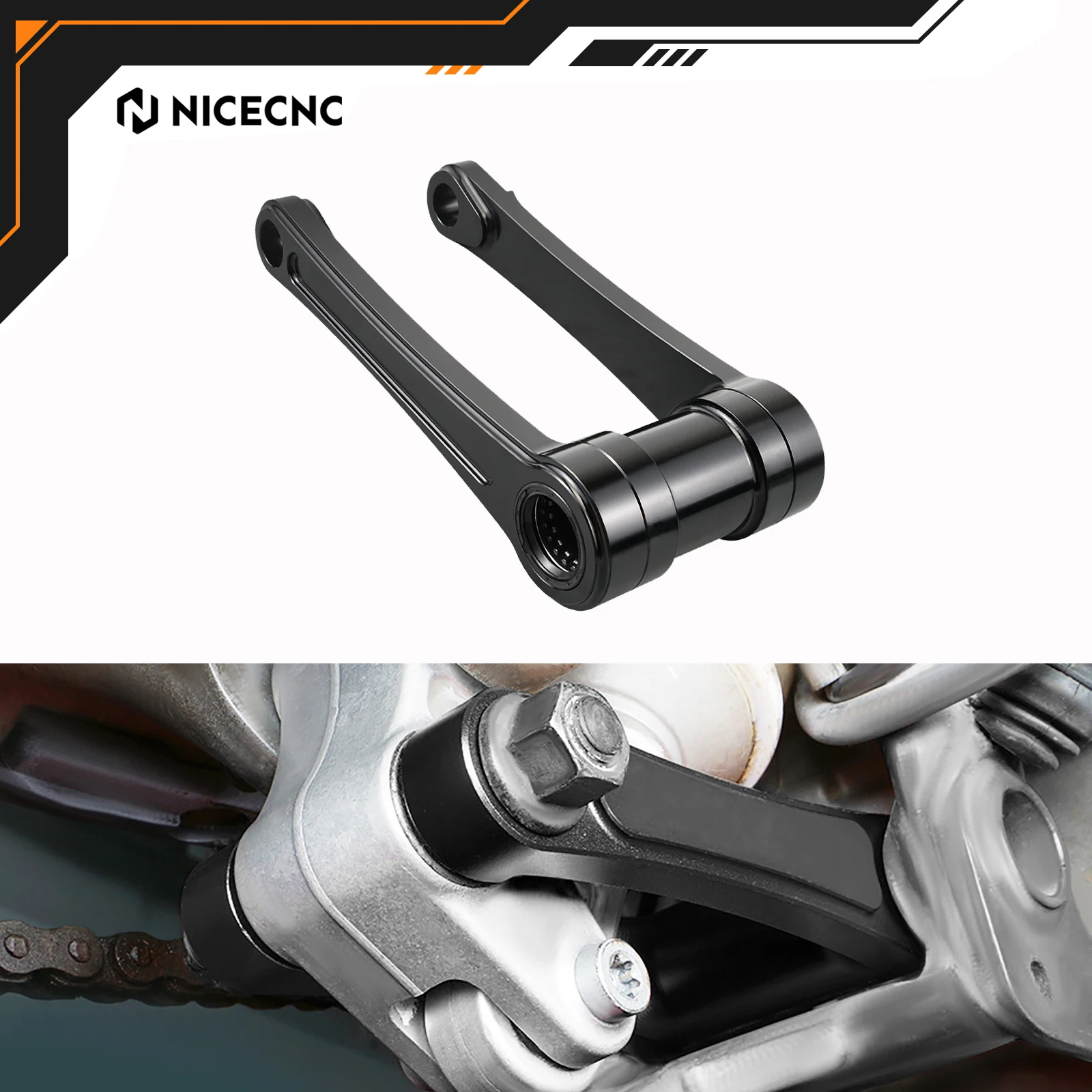 

NICECNC For Husqvarna FC 250 350 450 TC 125 250 KTM SX 125 250 XC 250 300 2015 XCF SXF 250 350 Motorcycle Lowering Link Kit