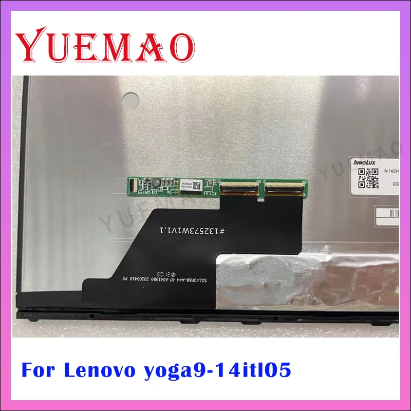 Imagem -04 - Tela de Toque Lcd para Lenovo Ideapad Yoga 14 Polegadas 14 Polegadas Digitador 5d10s39665 5d10s39666 5d10s39667 5d10s39668