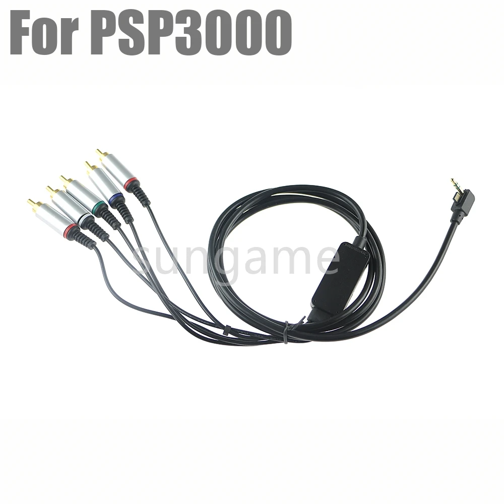

10pcs Audio Video AV Component Cable to VGA Extension Composite Data Cord for Sony PlayStation Portable PSP 2000 3000