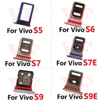 For Vivo V15 S1 Pro S5 S6 S7 S7T S9 S9E Y9S Y7S Reader Holder Sim Card Tray Holder Slot Adapter