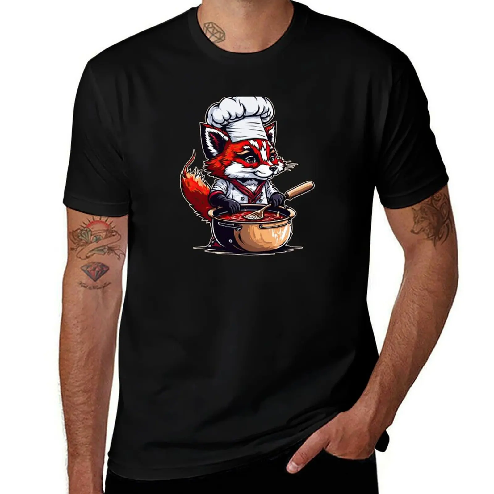 man Foxy shirts t men for shirts 100% personalised t shirt Chef cotton T-Shirt t