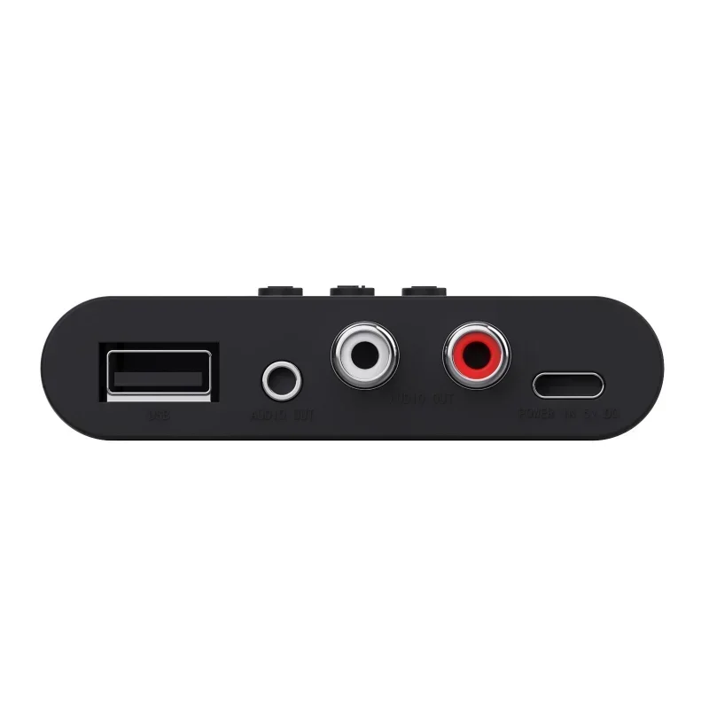 Bluetooth 5.0 Audio-ontvanger NFC U Disk RCA 3,5 mm AUX USB Stereo Muziek Draadloze adapter met microfoon voor carkit Luidsprekerversterker