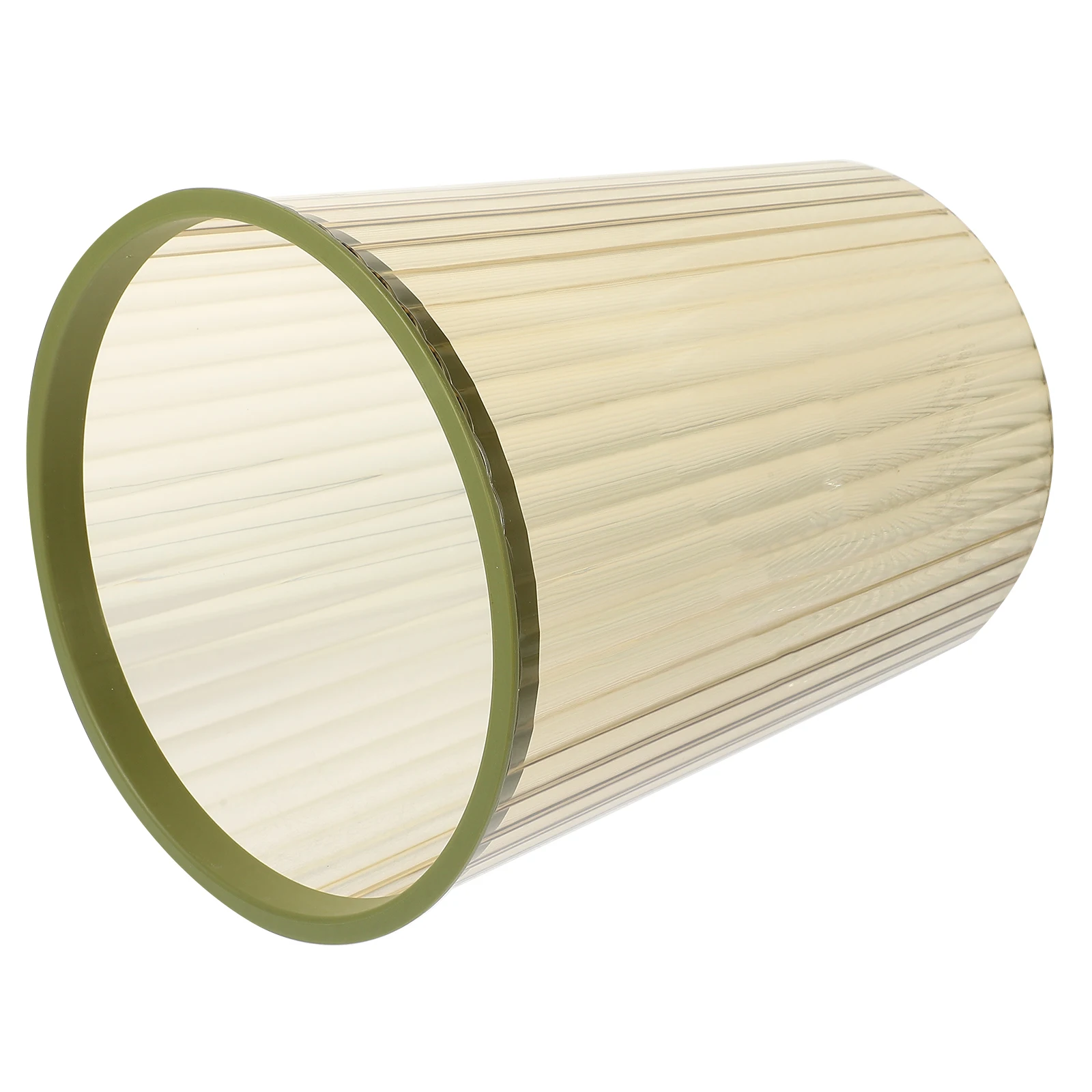 

Luxury PET Transparent Garbage Can Trash Bin Household Bedroom Kitchen Large Capacity Practical Storage Container Sturdy