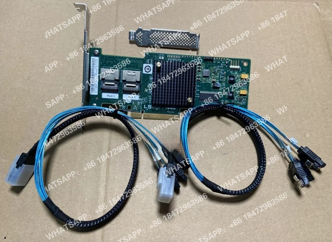 LSI 9200-8i/IBM M1015 6Gbps SAS HBA = 9211-8i FW P20 ZFS FreeNAS unRAID + 2 * SFF-8087 - 4SATA 케이블