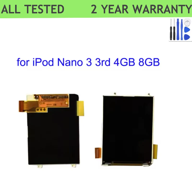 Internal LCD Display Screen for iPod Nano 3 3rd 4GB 8GB Repair Replacement LCD