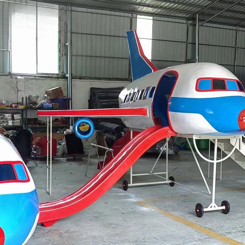 Kindergarten Slides, Small Aircraft, Civil Aviation Airliners, Children's Slides, and Amusement