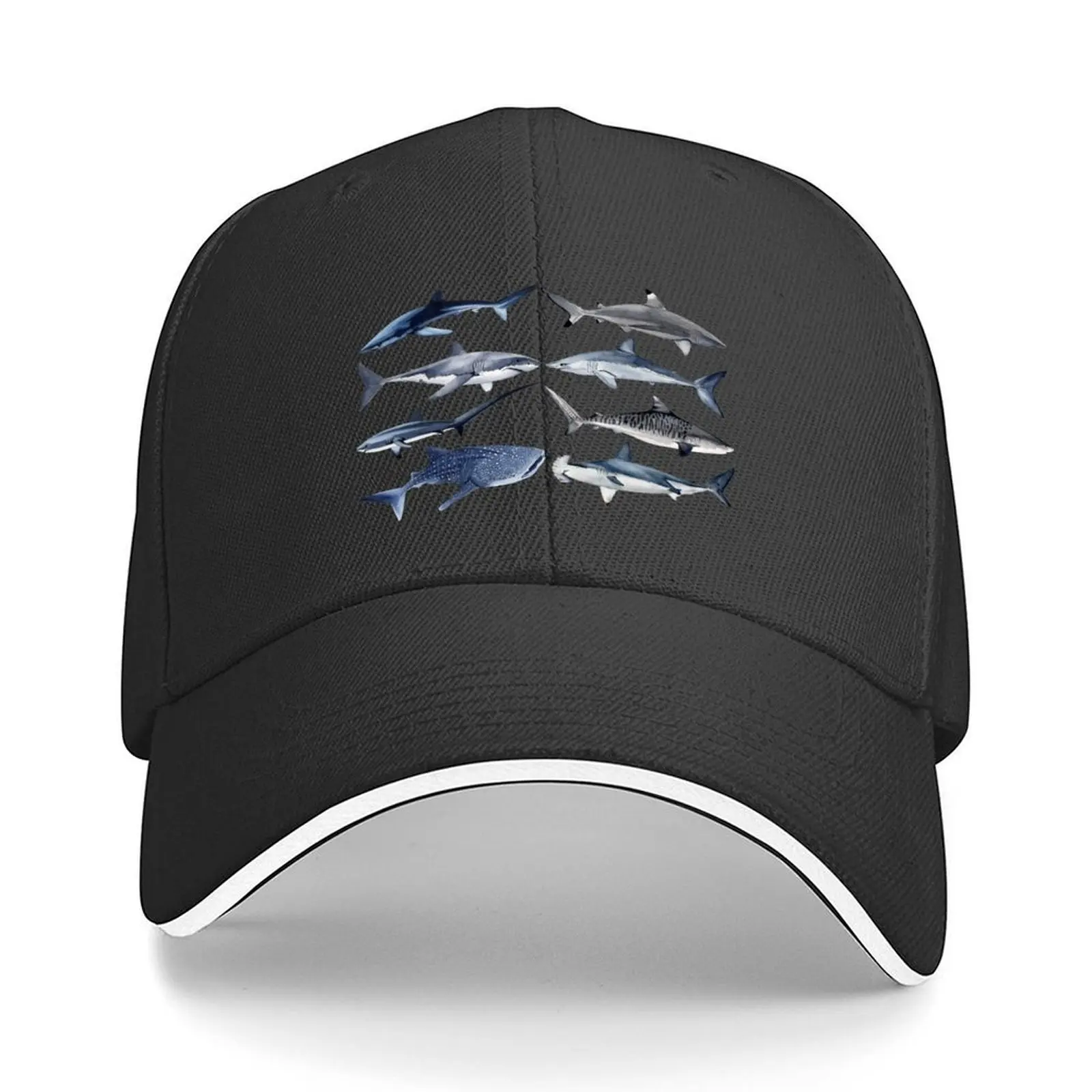 

Copia de Sharks Baseball Cap Golf luxury woman cap Hat men Luxury Man Hat Caps Women Men's