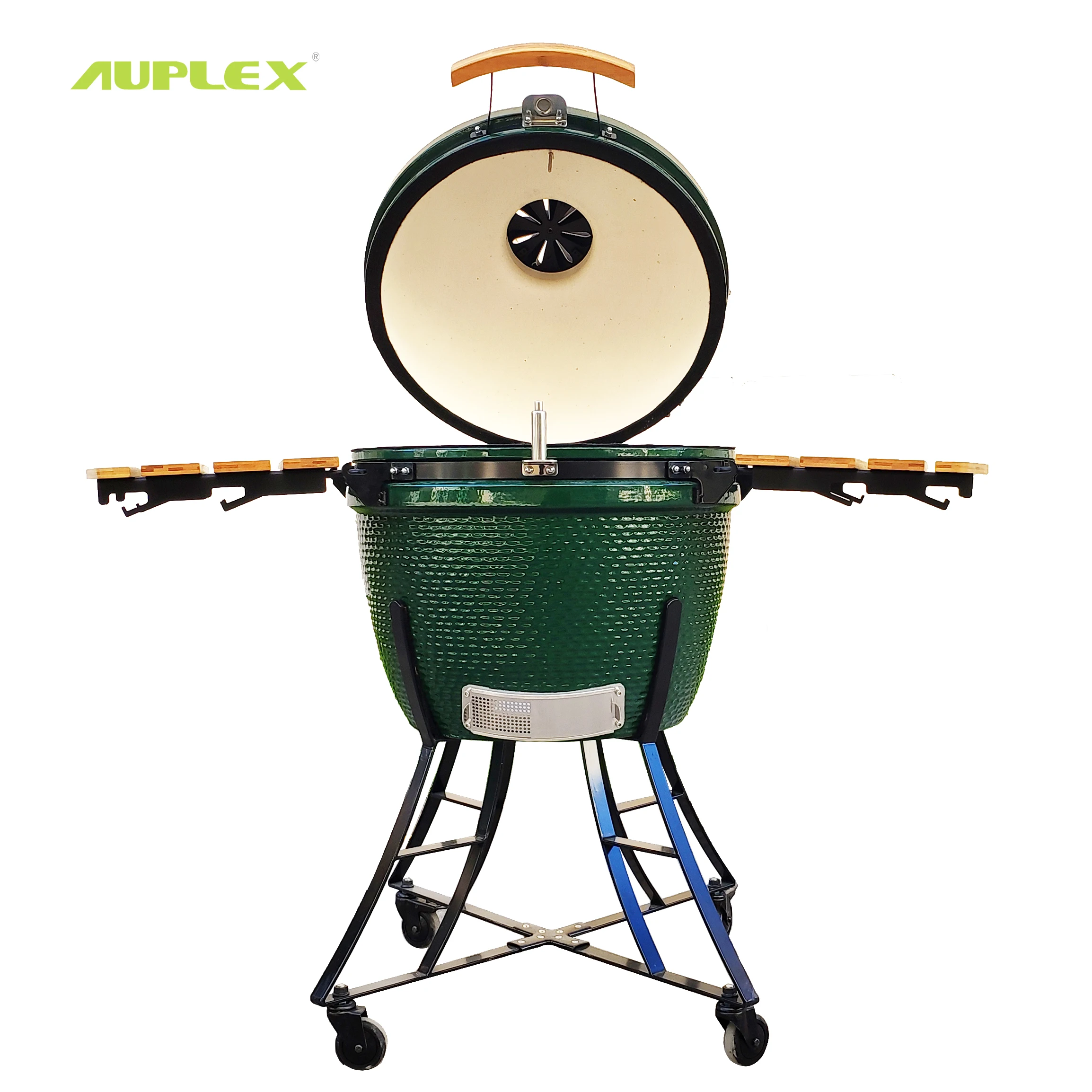 

AUPLEX Kanado Rotisserie, грили для кемпинга, уличная кухня, 24-дюймовый большой OEM-барбекю Kamado Joe