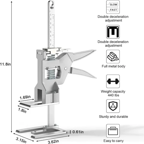 8 best sales domkraft för att lyfta möbler - №6