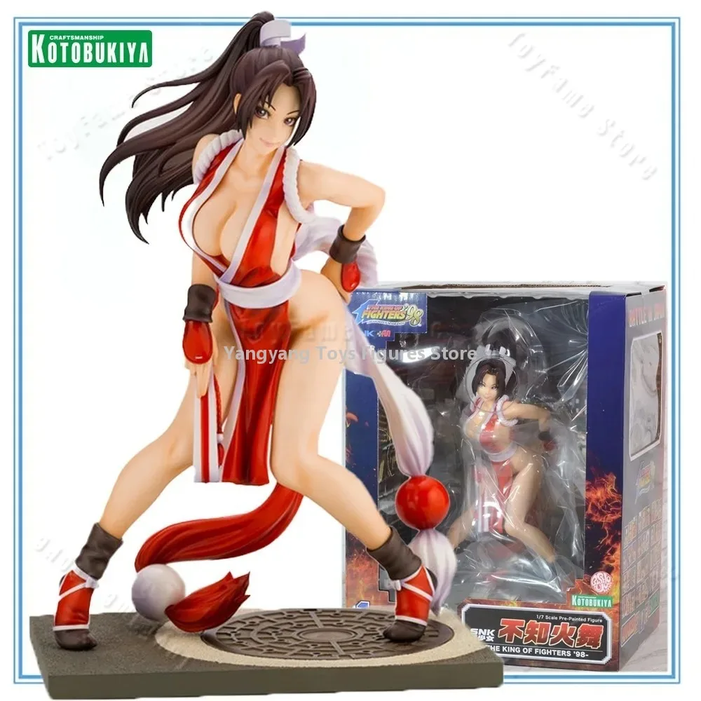 In Stock 100% Original Kotobukiya Bishoujo Statue The King of Fighters 98 -Dream Match Never Ends- Shiranui Mai Garage Kit