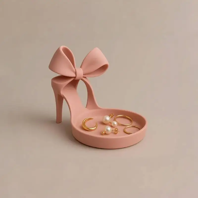 

91AF Printed High Heel Dewelry Jewelry Decorative для серьги колец